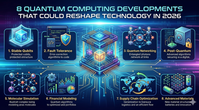 Quantum computing developments