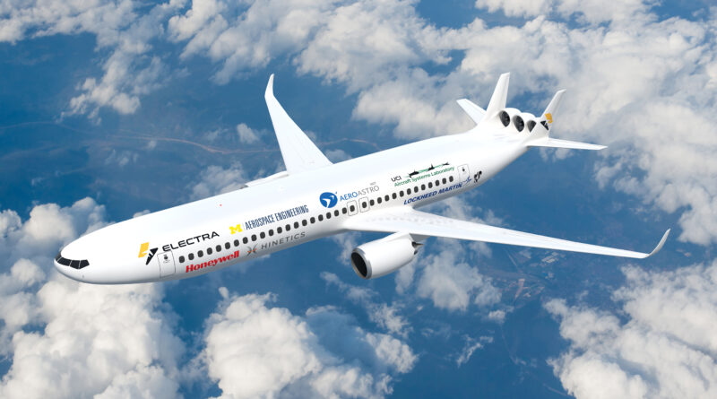 Electra unveils turbo electric aircraft concept for future airliners
