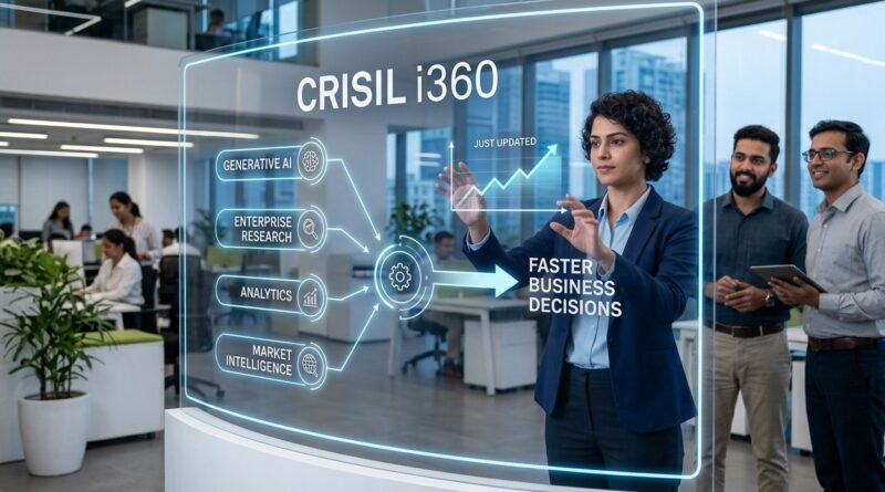 CRISIL i360 unified GenAI research platform