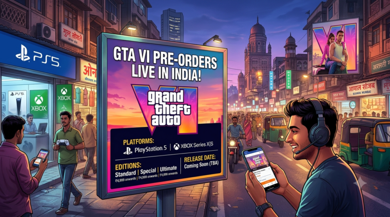 GTA 6 Pre Orders in India now live