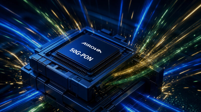 Airoha 50G PON AI Gateway Processor for next generation broadband